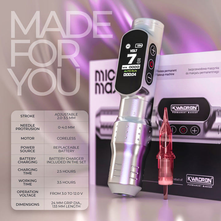 Kwadron Micromaster Wireless PMU Machine