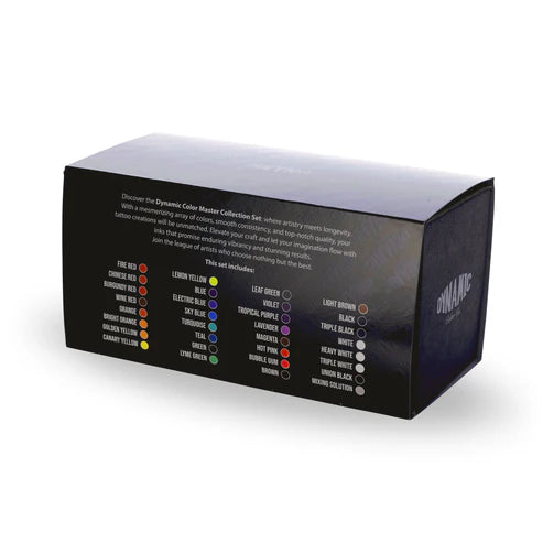 Dynamic Master Collection 31 Color Tattoo Ink Set