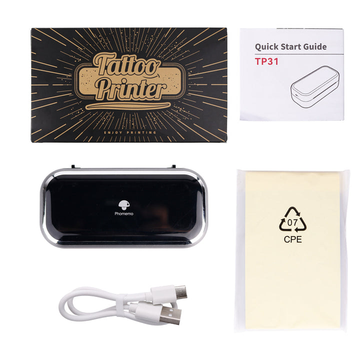 Mini Tattoo Thermal Stencil Printer – Wireless Portable