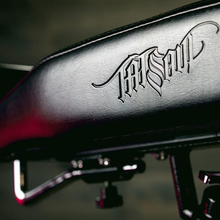 TATSoul Oros Link Tattoo Arm Rest - Lay-Flat Position View