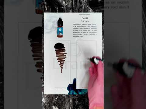 Draiff Pro for Eyebrows Light - Permanent Makeup Pigments