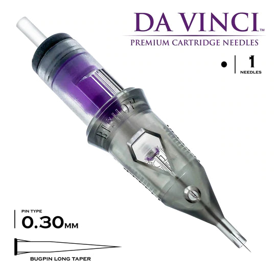 Da Vinci v2 Round Liner Cartridges - Maple Tattoo Supply