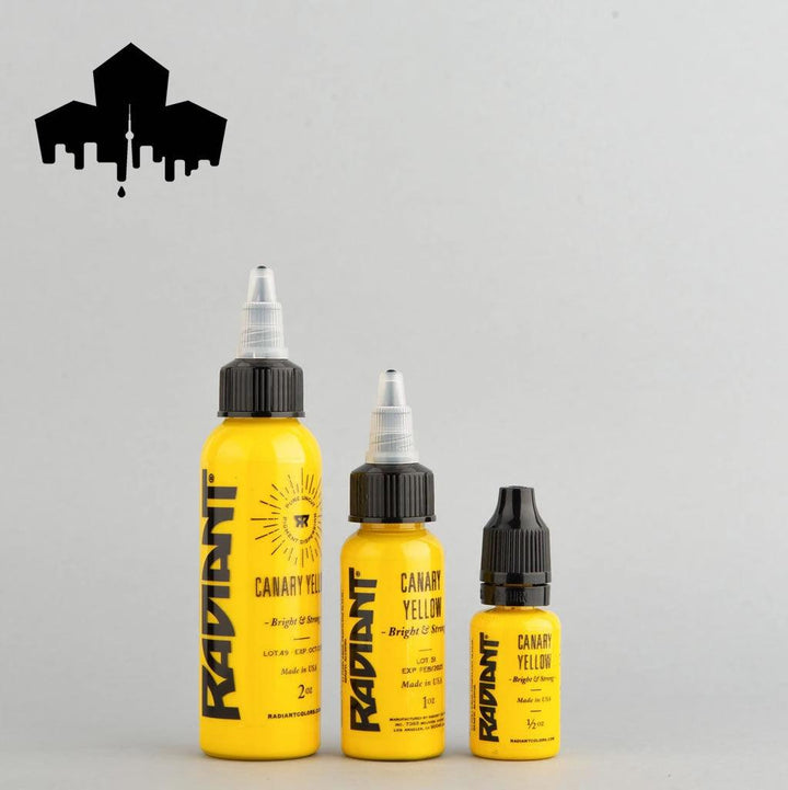 Radiant Canary Yellow 1/2 oz tattoo ink