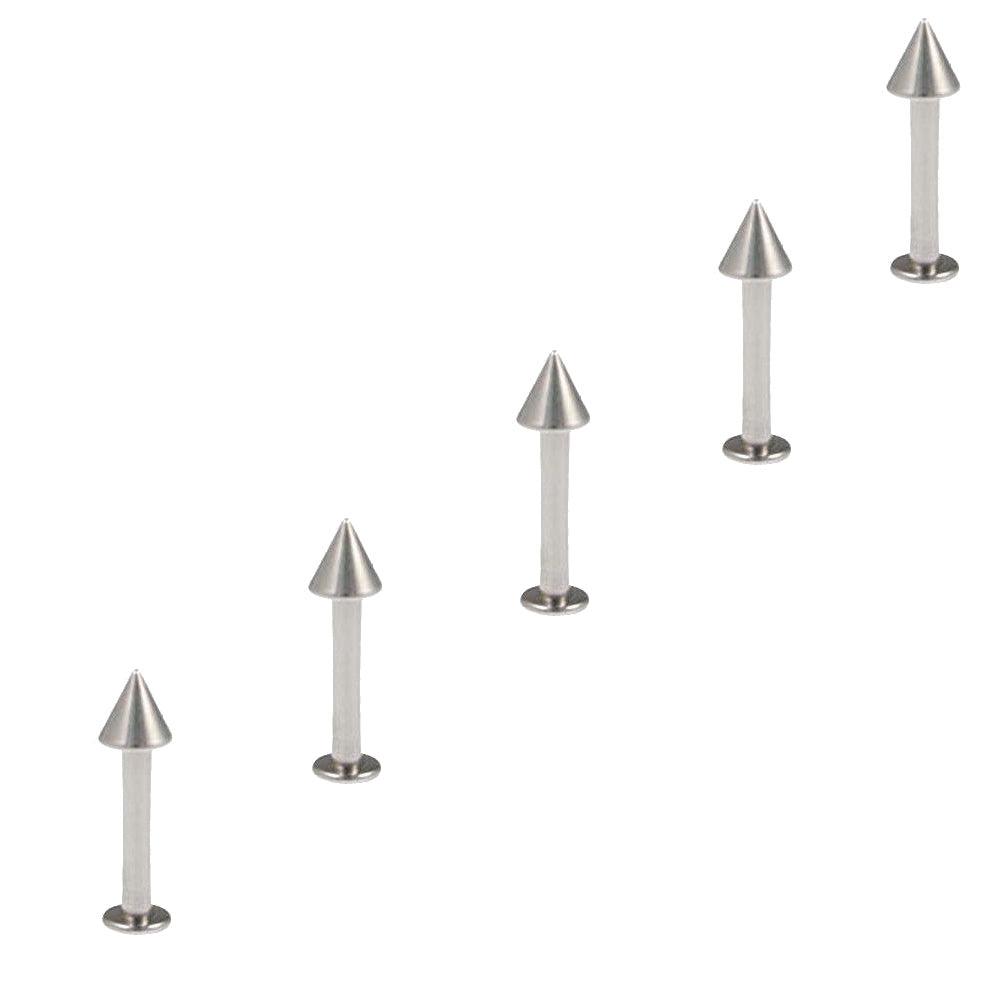 Labret Stud with Spike - Maple Tattoo Supply
