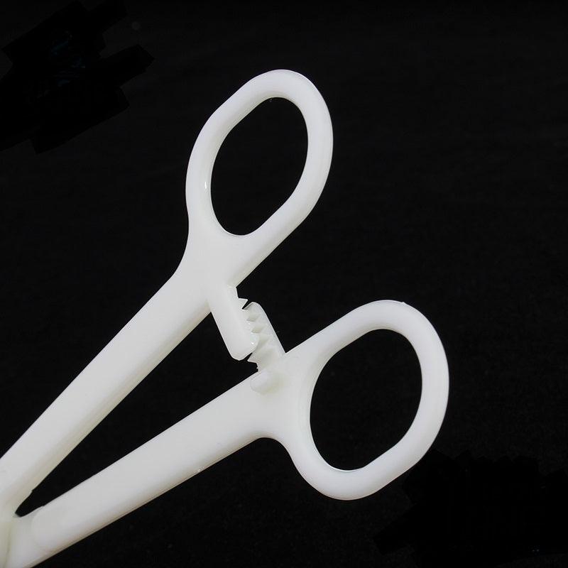 Disposable Slotted Forester Forceps - Maple Tattoo Supply