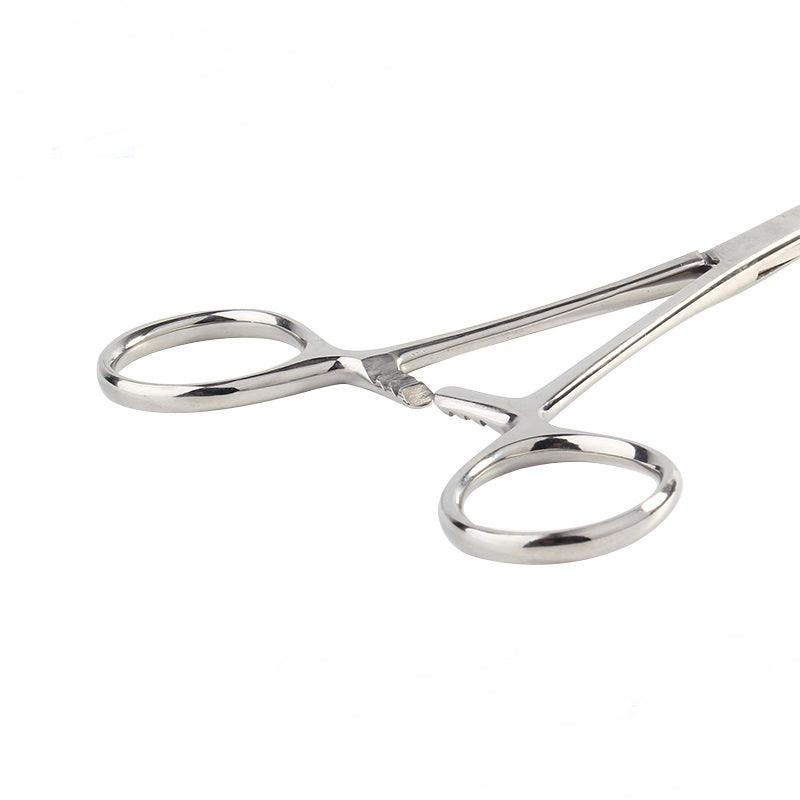 Pennington Non-Slotted 6” 316L Surgical Steel Forceps - Maple Tattoo Supply