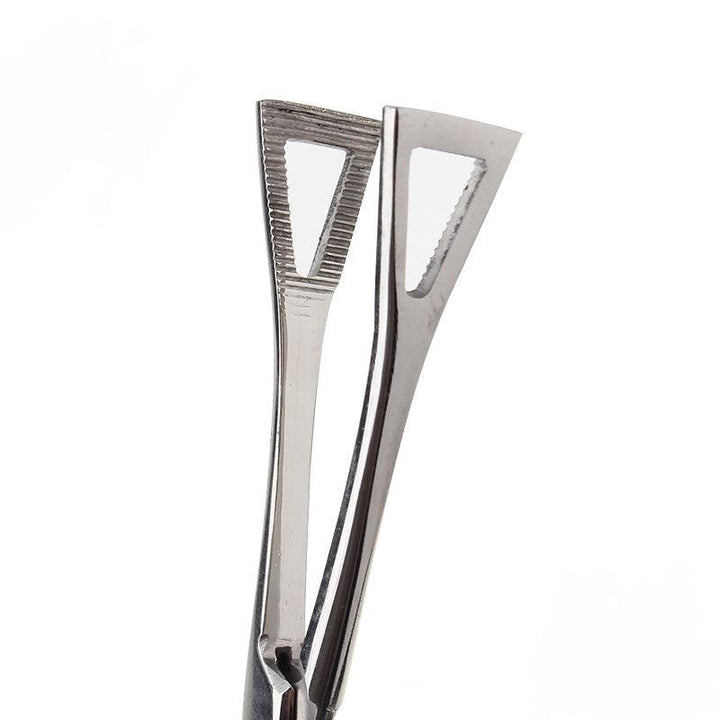 Pennington Non-Slotted 6” 316L Surgical Steel Forceps - Maple Tattoo Supply