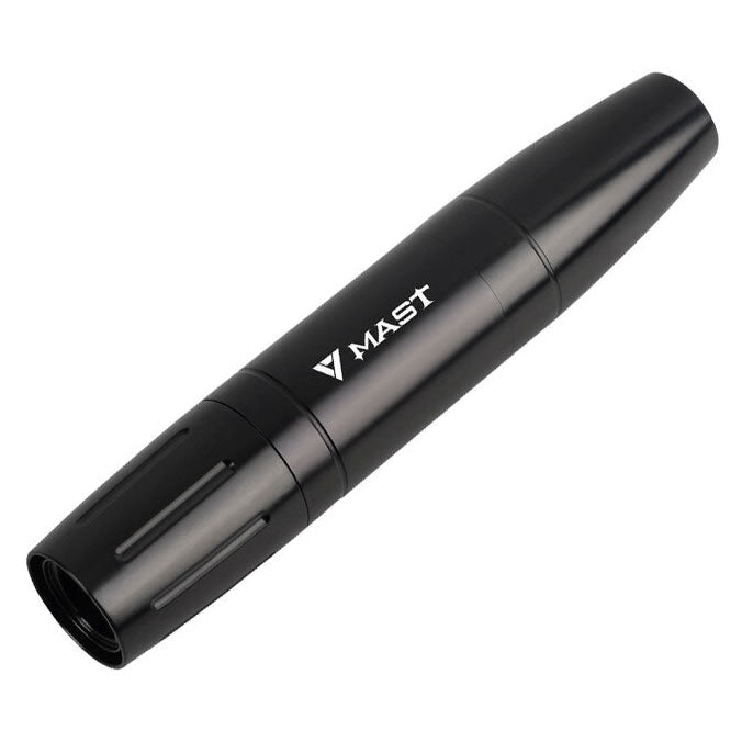 "Dragonhawk Mast Magi Pen - Lightweight black rotary tattoo machine for precise PMU and tattooing."