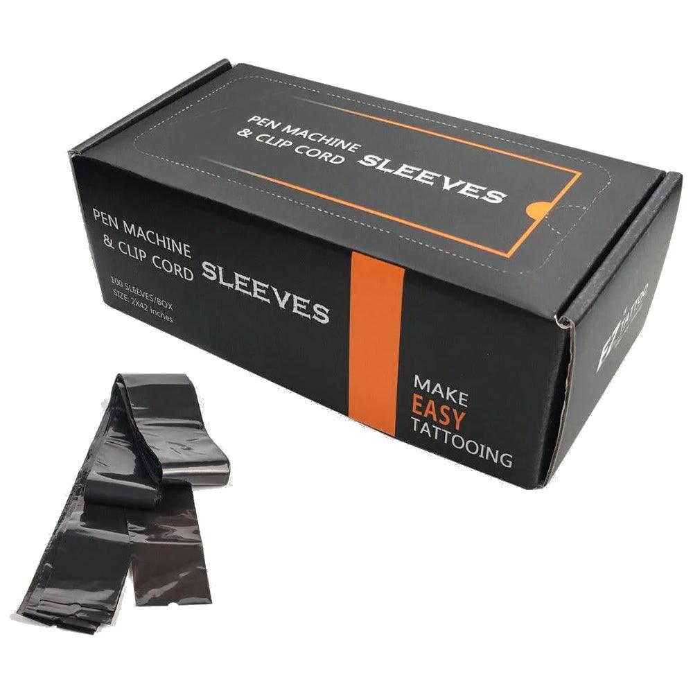 Pen and Clip Cord Sleeves Black - Maple Tattoo Supply