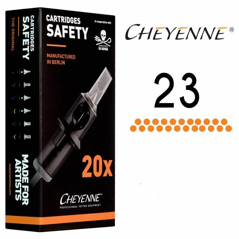 Cheyenne Safety Cartridges - Soft Edge Magnum - Maple Tattoo Supply