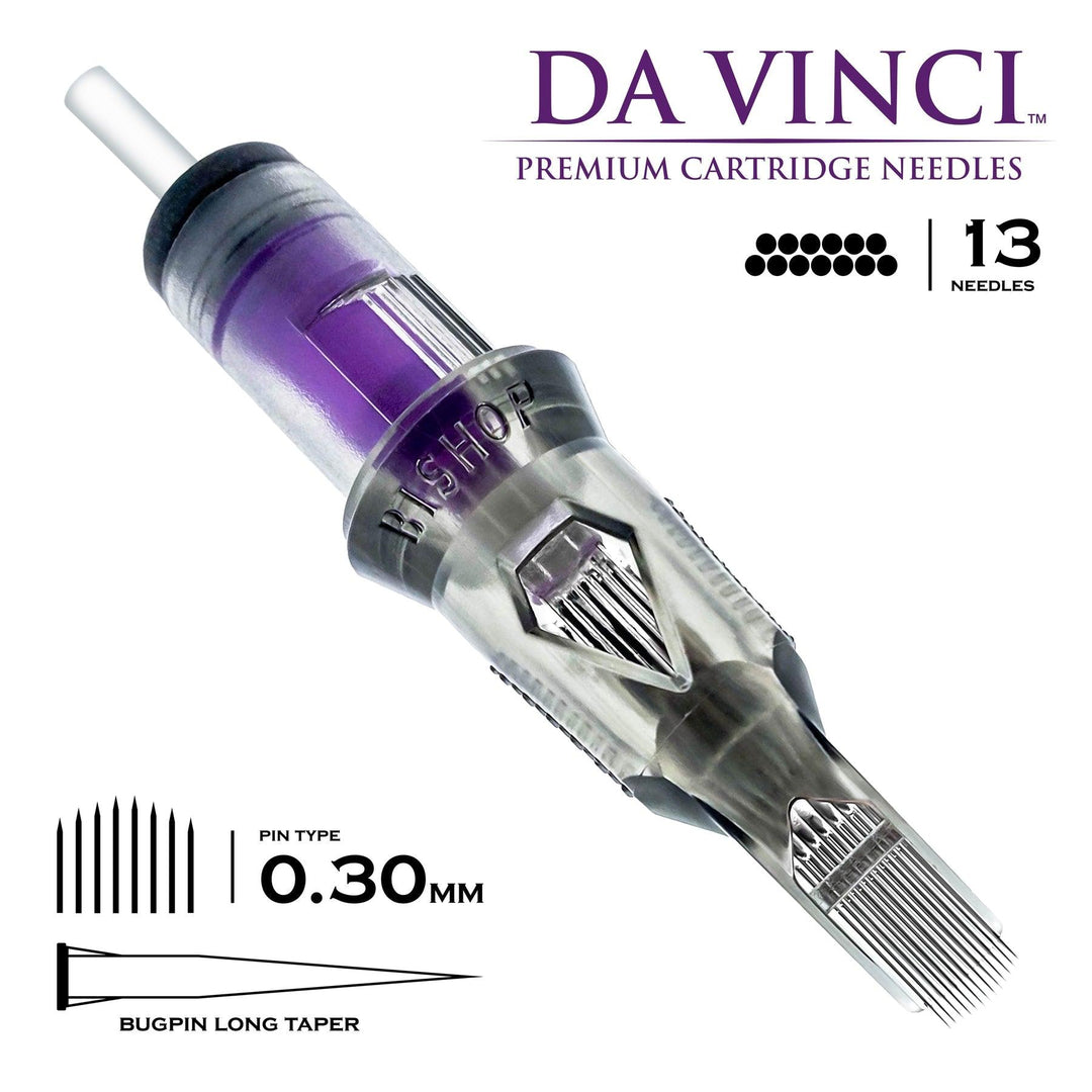 Da Vinci v2 Curved Magnum Cartridges - Maple Tattoo Supply