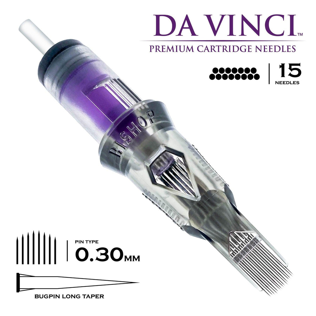 Da Vinci v2 Curved Magnum Cartridges - Maple Tattoo Supply