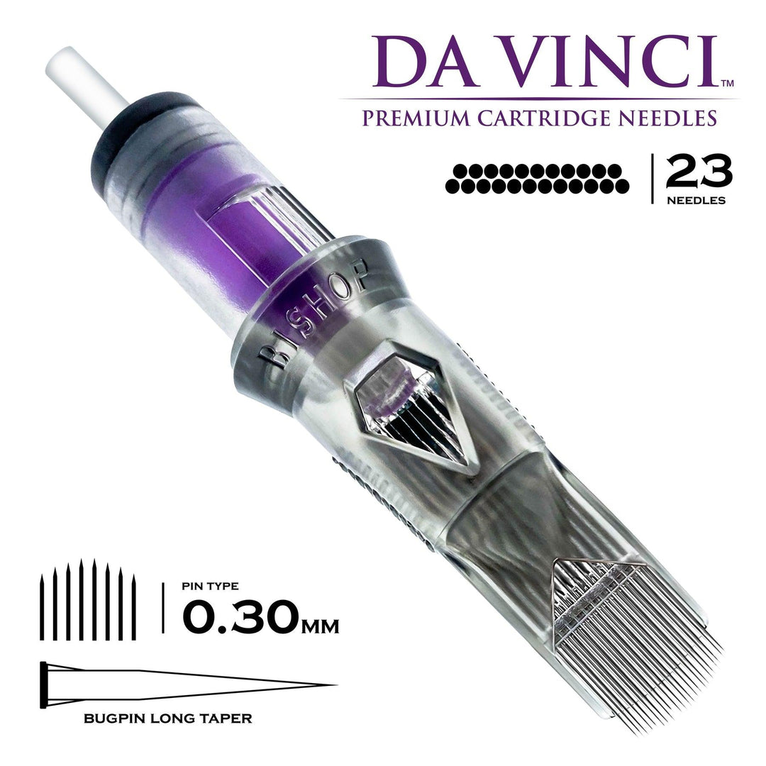 Da Vinci v2 Curved Magnum Cartridges - Maple Tattoo Supply