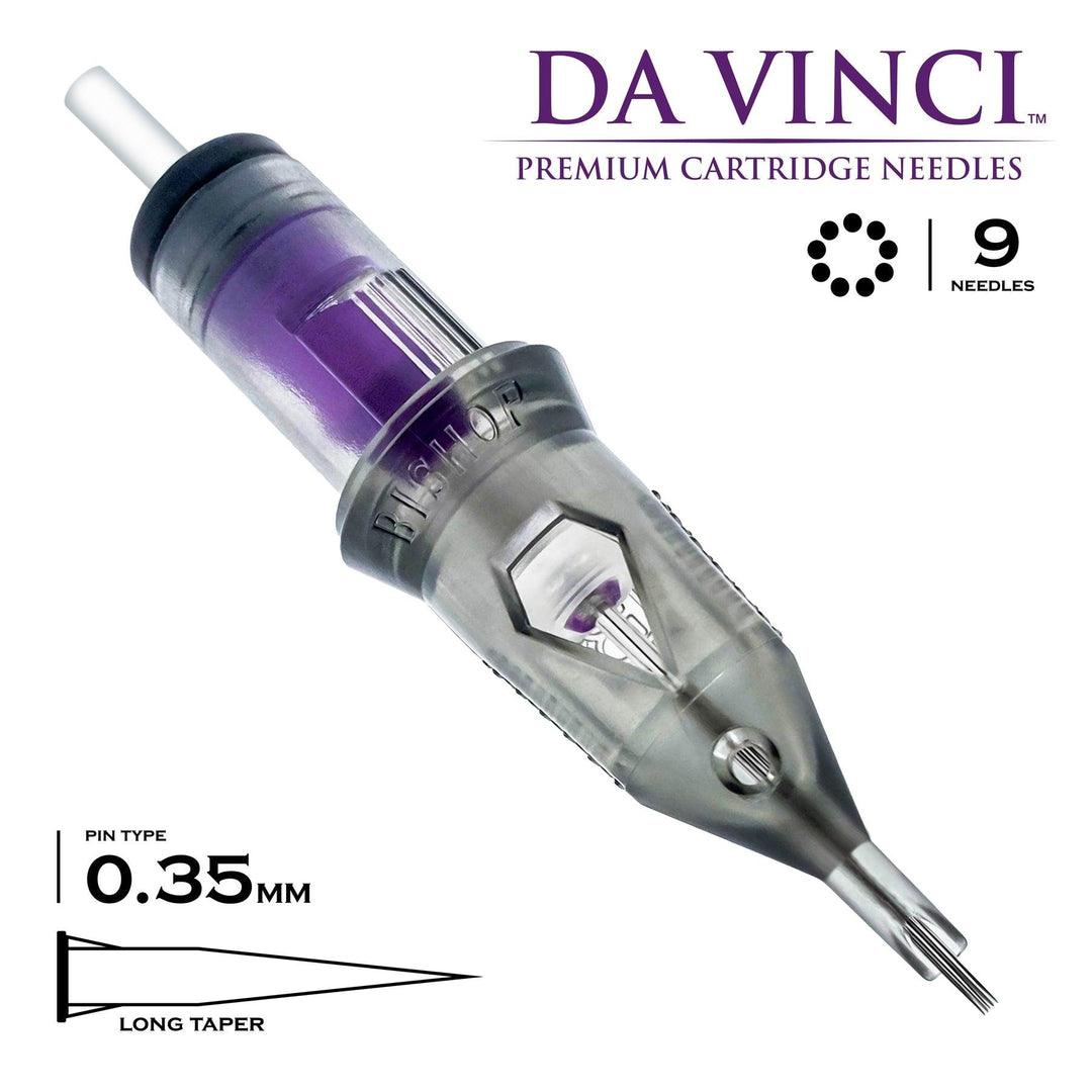 Da Vinci v2 Round Shader Cartridges - Maple Tattoo Supply