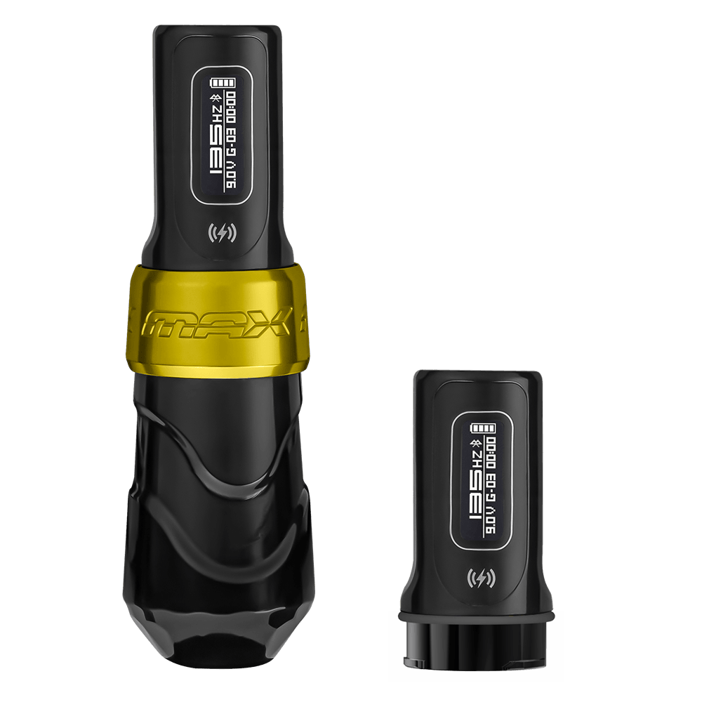 Fk Irons Flux Max with 2 PowerBolt 2.0 - Maple Tattoo Supply
