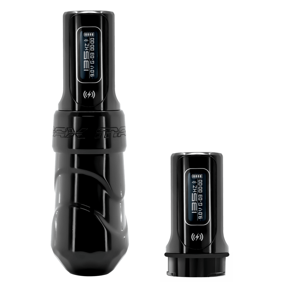Fk Irons Flux Max with 2 PowerBolt 2.0 - Maple Tattoo Supply