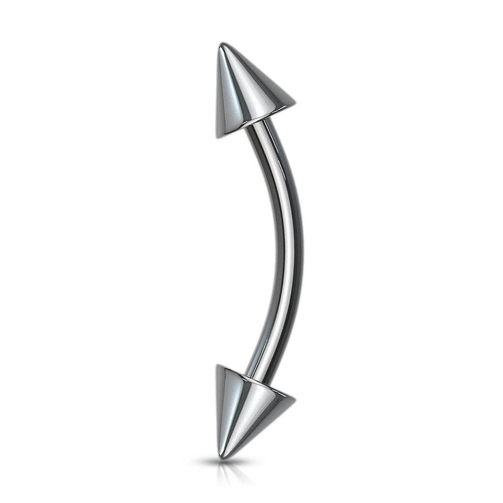 Bent Barbells with Spike - Maple Tattoo Supply