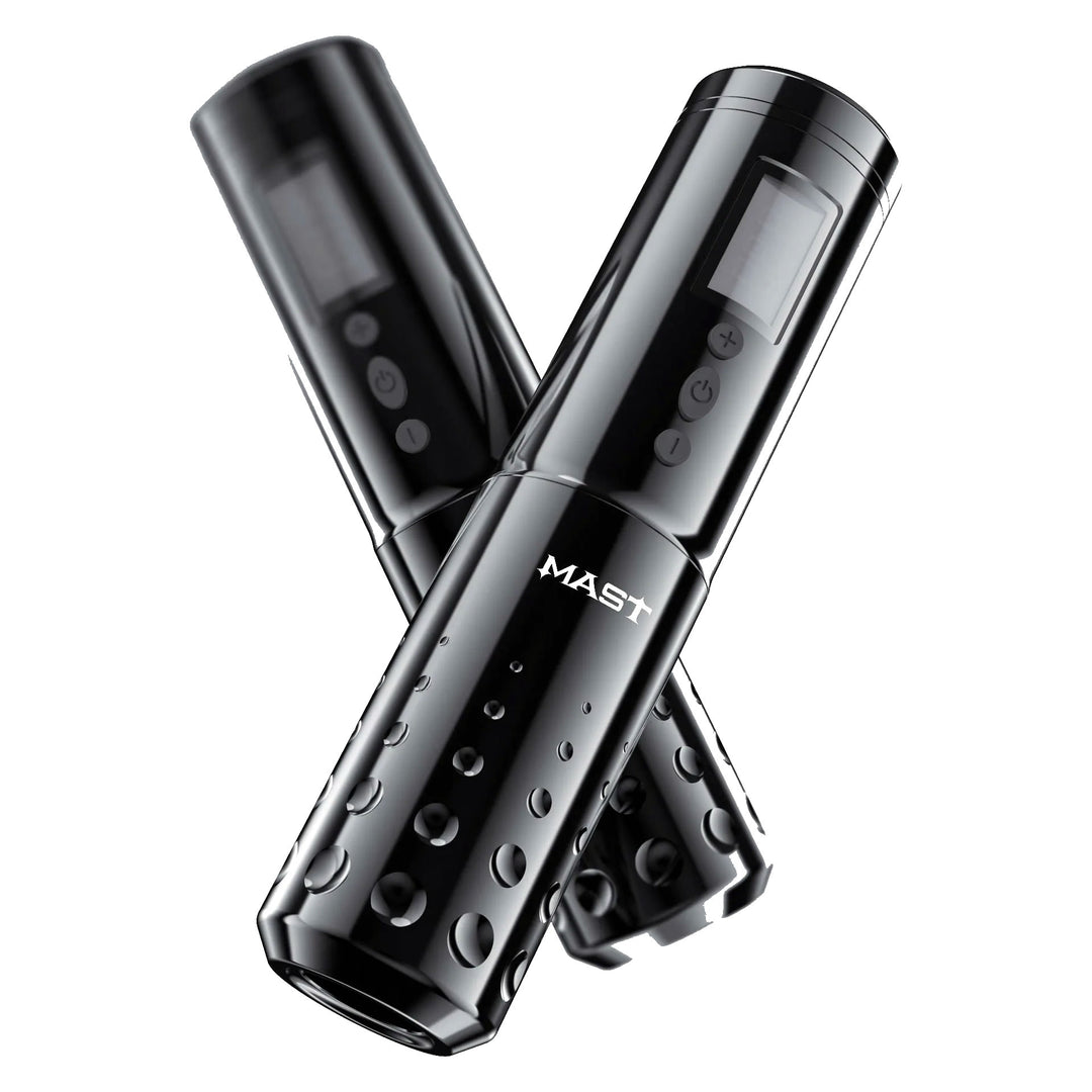 Dragonhawk Mast Lancer Wireless Tattoo Machine - Sleek and Advanced Tool for Professional Tattoo Artists.