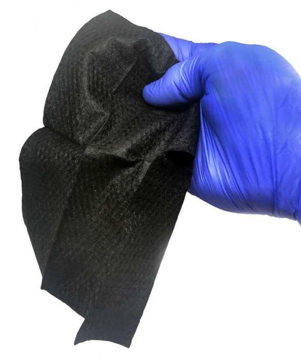 Wipe Outz Advanced Cleansing Tattoo Towels Black Pack of 10 - Maple Tattoo Supply