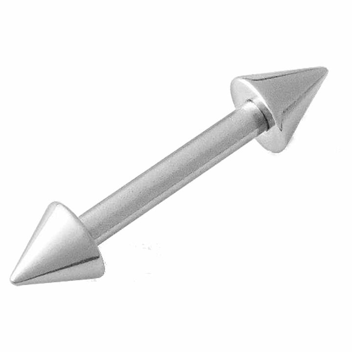Straight Barbells with Spike - Maple Tattoo Supply